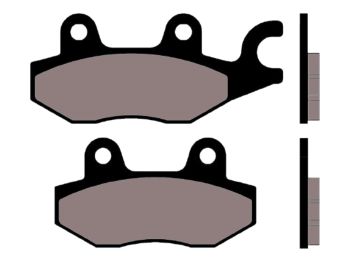 brake pads Naraku organic for Kymco, Yamaha, Hyosung