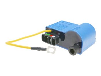 CDI unit w/ ignition coil OEM 12V for Vespa Cosa FL, ET3, P, PK, PX 50-200, Piaggio APE 50