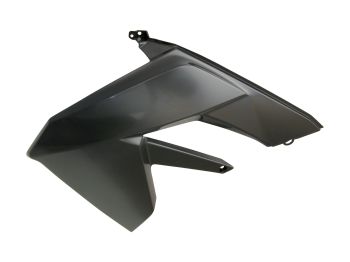 tank cover panel left-hand OEM black for Aprilia RX, SX 06-17