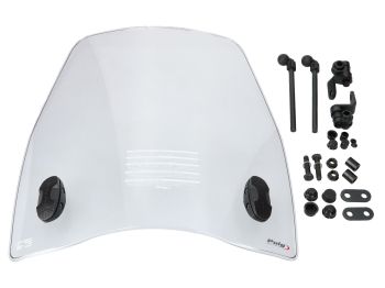 windshield Puig Urban clear / transparent for Kymco Agility City 50, 125 2020-