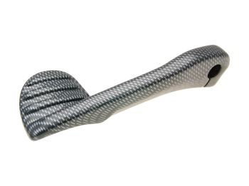 kick starter aluminum carbon look for Minarelli, Kymco, CPI, Peugeot, GY6