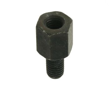 mirror thread adapter converts M8 right-hand to work with M8 left-hand mirror mount