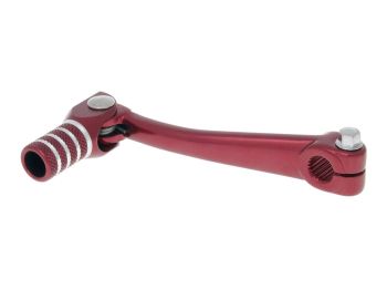 gear shift lever aluminum red for Minarelli AM, Crosser, SM