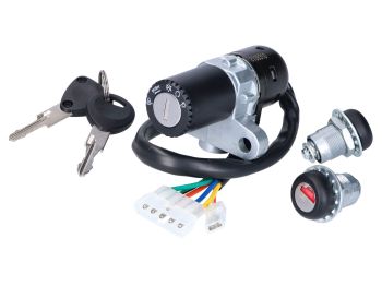 lock set for Derbi Senda -2005, MH, Rieju