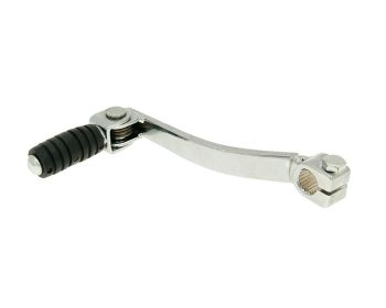 gear shift lever chromed for Piaggio / Derbi engine D50B0, EBE off-road, SM