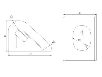 air filter original replacement for GY6, Baotian, Kymco Heroism, Calypso 125/150cc