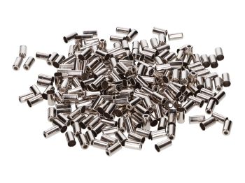 bowden cable end cap metal 5mm 250 pieces