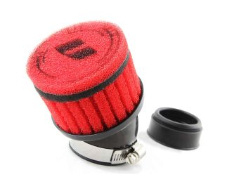 air filter VOCA Race 48mm red for PWK, flat slide carburetor
