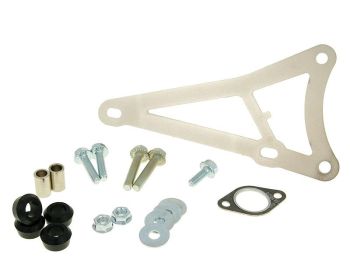 exhaust Yasuni Z mounting kit complete for Minarelli horizontal