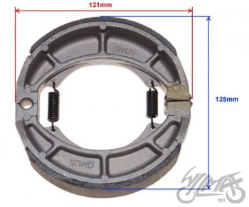 Tagumised piduriklotsid - Romet Zetka