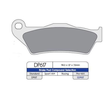BRAKE PAD MX-SDP GAS/HUS/KTMFR