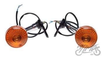 KIERUNKOWSKAZ TYŁ CHROM KPL DO SUZUKI GN125