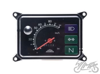 Spidomeeter märgutuledega 12V