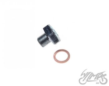 ŚRUBA SPUSTOWA SKRZYNI KORBOWEJ WSK 125 M10