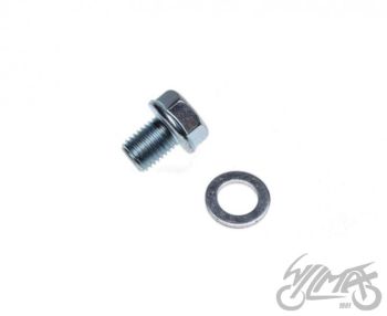 Õli väljalaske polt - horis. 50-150cc