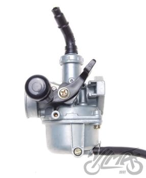 Karburaator V.2 19mm / 35mm, käega toores - horis. 50-125cc