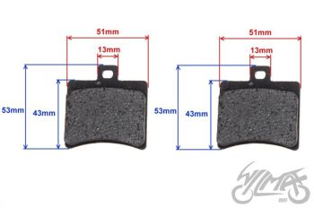 Piduriklotside komplekt, tagumine