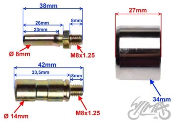 Pidurisadula remondikomplekt Longjia Sharpy
