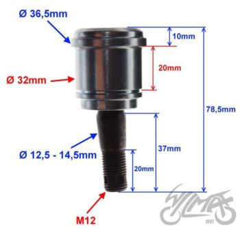 Sarniir, alumisele hõõtshoovale ATV 200cc