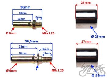 Jonway Shotgun pidurisilindri remondikomplekt