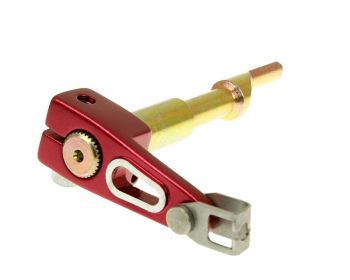 clutch release / throw-out lever TNT red for Minarelli AM5+AM6 all years