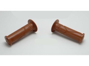 Handle set brown 110mm 22mm 24mm for moped, moped, mokick