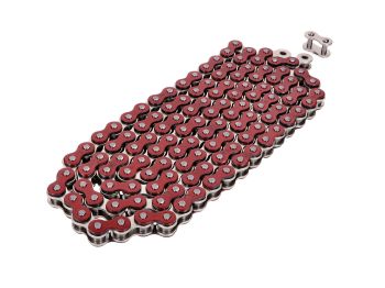 Chain 415 122 links red for Zündapp, Kreidler, Hercules, Florett