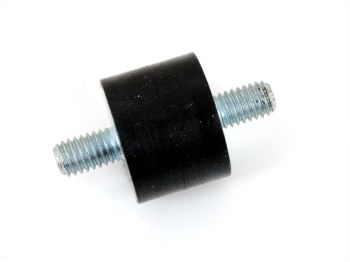 Bracket rubber MOGA M6 x 12mm 25mm black for Hercules Supra Enduro XE 5, 9, Zündapp Hai CX 25, 50