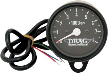 TACH BLK 2.4 BLK W/BULB