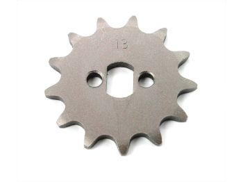 Pinion steel 13 teeth for Zündapp M 50, Mofa 25 Bergsteiger, ZA 40, Type 460-02, A 25, ZB 22, ZD 10/30, 442 Mofa, ZR 20 447-02