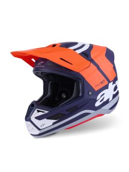 HELMET SM7 CORE ORAN/BLUE L