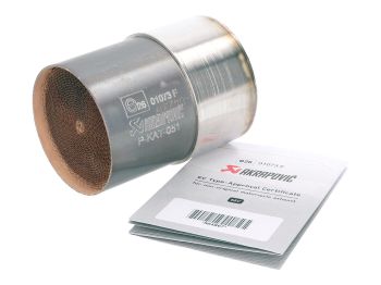 catalytic converter Akrapovic Slip-On Line for Vespa GTS, GTV 300 2016-