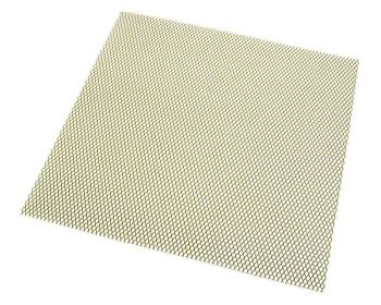 racing grill mesh 30cm x 30cm fine orange