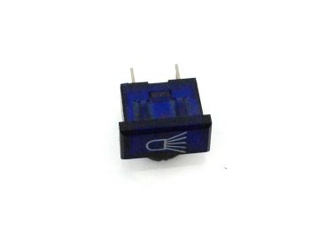 Control lamp 25mm 12,5mm 12 Volt for Hercules K 50 Ultra, Zündapp, Kreidler, Puch