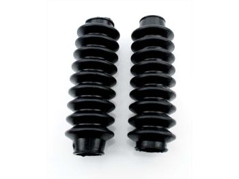 Fork gaiter rubber black 135mm 32/25mm for Hercules M 4, Hobby Rider 1, 2, Zündapp ZB 22 type 447-021, ZR 10, 20, 30, ZX 25, ZA 40 460-030, 460-031, Automatic Mofa 442
