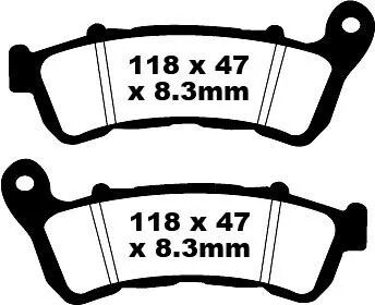 BRAKE PAD FA SER ORGANIC