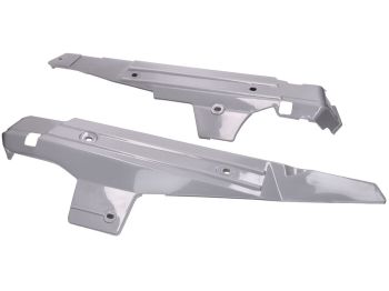 side cover set / side panel set grey for Puch Maxi L, S