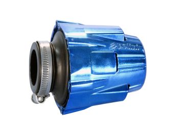 air filter Polini D.32 straight air box 32mm chromed blue