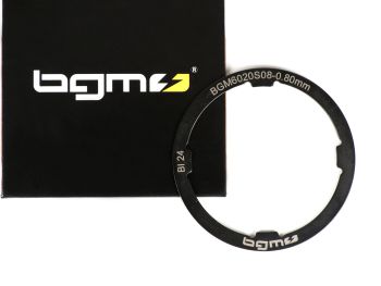 Gearbox shim -BGM ORIGINAL- Vespa Smallframe V50, PV125, ET3, PK - Largeframe PX EFL (1984-), Cosa, T5 125ccm - 0,80mm (+0,0 /- 0,04mm)