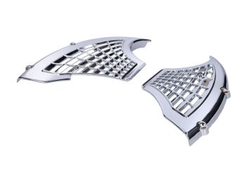 Angel wing aluminum chrome-plated for Zündapp, KS 50 Sport Combinette Type 510, 515