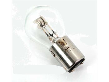Bulb 6 Volt 15/15 Watt Bilux BA20d headlight