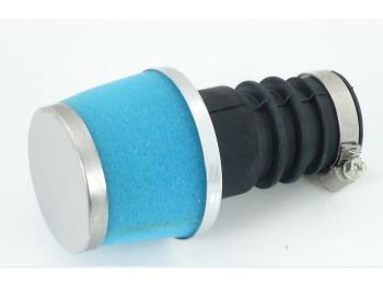Air filter for Bing Blue 18-28mm 60x115mm for Puch Maxi, Zündapp ZD GTS, Hercules, KTM, Kreidler