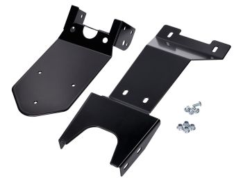 number plate holder w/ splash guard black coated for Rieju MRT 50 2005-2020