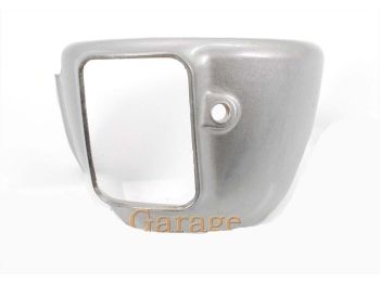 Cylinder blower cover aluminum silver for Sachs 50, Hercules 217, 219, 218, 221, MP 1, P1, 2, 4, Hobby Rider, Lastboy, KTM, DKW, Miele, Göricke, Gritzner, Rixe
