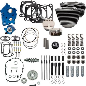 PowerPak OilCool 4.320""Bore 4 3/8""Stroke 550G Cam WBw/Hi M8
