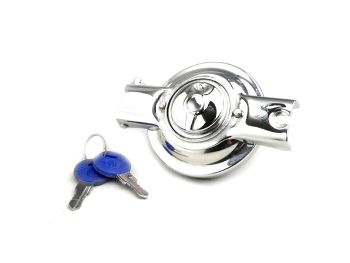 Fuel tank cap (lockable) -VESPA- Vespa 1948-1984 - Wideframe V1-V33, VM, VN, VL, VD, Largeframe VNA, VNB, VNS, VBB, VBA, VGLA, GT/GTR/TS (VNL), Super (VNC,VBC), GL (VLA),GL ACMA (VGL), GS150 (VS1-5), Sprint (VLB), PX80 (V8X), PX125 (VNX), PX150 (VLX), PX2