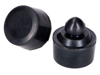 seat rubber buffer black, 2 pieces for Simson S50, S51, S70
