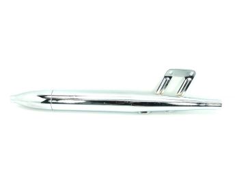 Exhaust chrome 570mm 55mm 26mm for Zündapp, Combinette, Super Combinette