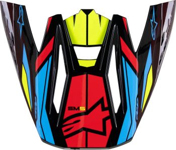 VISOR SM5 ACT2 BK/Y/R