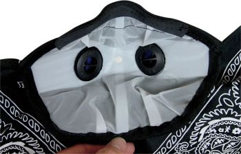 MASK DUST BANDANA BK
